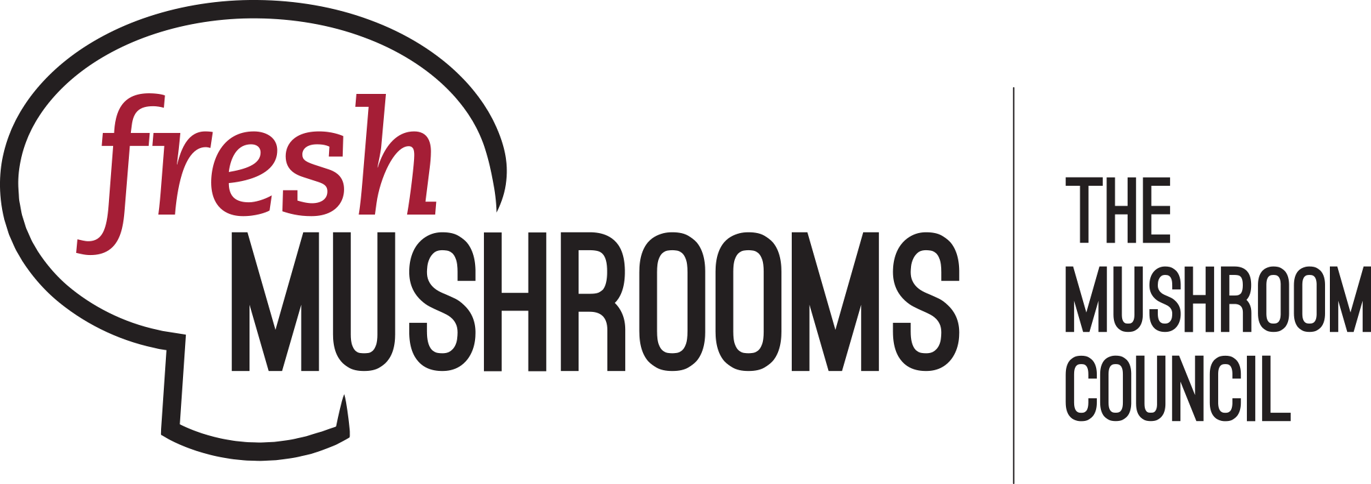 Fresh Mushrooms - The Mushroom Council Logo