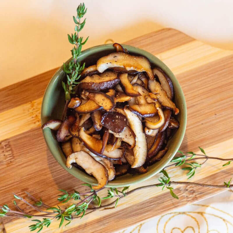 Sauteed Shiitake Mushroom